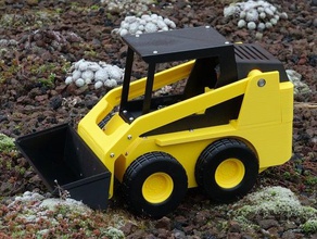 rc skid loader 1 10 scale 3d print model - Mito3D