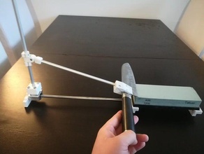 coltello temperino aiuto affilatura pietra per affilare bagnata titolare 3d print model - Mito3D