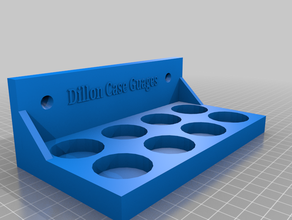 dillon case guage holder 3d print model - Mito3D