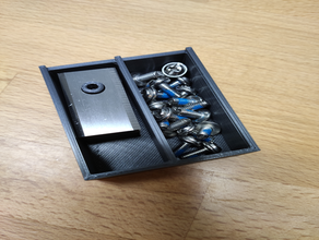 caixa de lâminas cortador grama parafusos lâmina a garageworx lan corta-relvas worx landroid 3d print model - Mito3D
