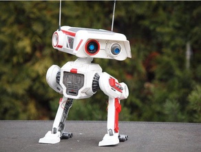 bd-1 star wars jedi gefallen, um lifesize artikuliert cosplay droid prop Roboter Skulptur Stern - Spielzeug 3d print model - Mito3D