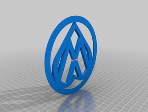 vw kalp herz logo logosu 3d print model - Mito3D