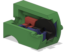 anet e10 roller clamp z trasporto aggiornamento 3d print model - Mito3D