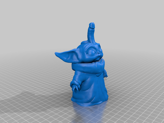 nsfw yodacorn 3D print model - Mito3D