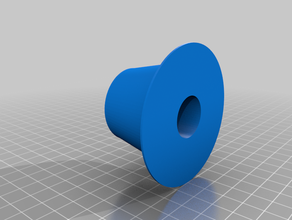 filament holder 20mm pipe spool large useful 3d print model - Mito3D
