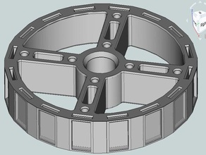 bedini sg motor version 10 Schaltung rotor magnet magnetmotor neodym Neodym Schulmädchen 3d print model - Mito3D