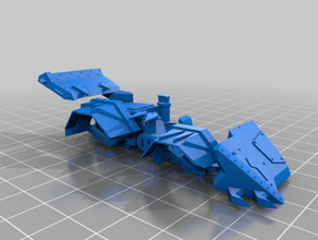 ork alternativo de buggy speeeeder warhammer 40k 3d print model - Mito3D