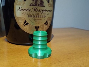 champagne saver cork 3d print model - Mito3D