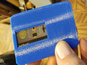 la tarjeta de negocios caso muy delgada 3d print model - Mito3D