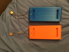 18650 8 batterie cellule titulaire cas de la pack lipo 3d print model - Mito3D