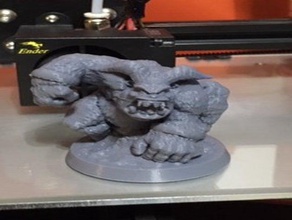 barlgura İblis dungeons dragons minyatür Minyatürler 3d print model - Mito3D