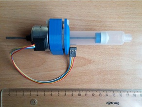 Kleber-dispenser, cnc-3018 cnc3018 cnc3018pro 3d print model - Mito3D