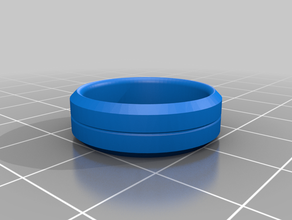 anel de casamento 3d print model - Mito3D