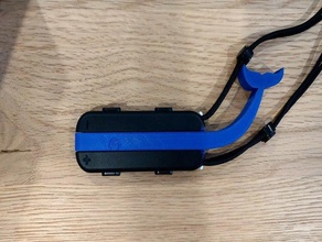 nintendo switch joy-con strap holder whale joycon 3d print model - Mito3D