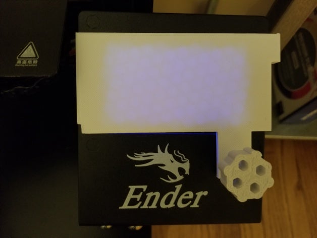 lcd kapağı ender 3 pro döner 3D print model - Mito3D