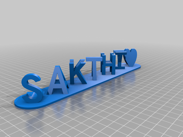 sa personalizado 3D print model - Mito3D