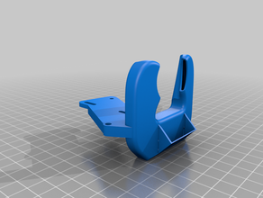 hemera claws fan duct standalone 3d print model - Mito3D