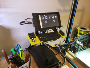 raspberry pi charging station running repetier 3d printer canon dock dslr gopro case firmware server 3d print model - Mito3D