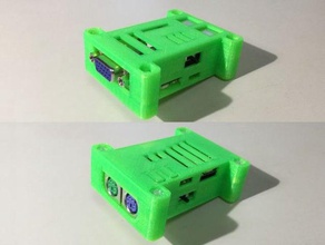 small box case ttgo vga32 3d print model - Mito3D