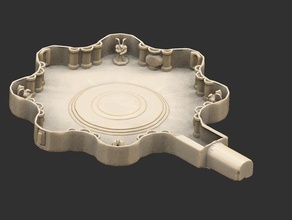 castle royal bedroom anniversary chapters fable lost room 3d print model - Mito3D