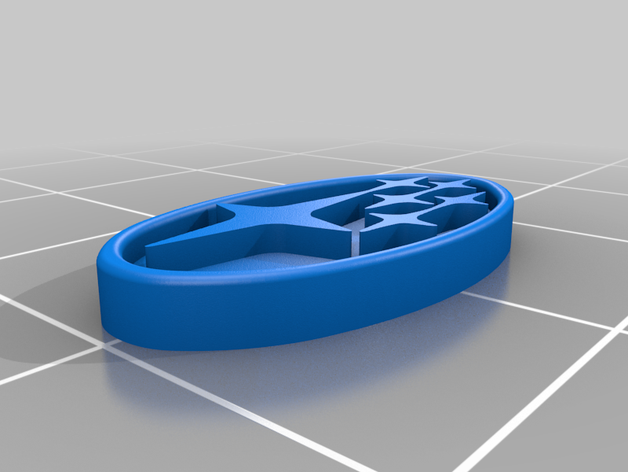 logo subaru 3D print model - Mito3D