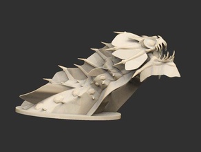 kraken emergentes aniversario jefe los capítulos la fábula perdido escultura estatua 3d print model - Mito3D