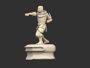 lonca kahraman X5 heykeller yıldönümü bölüm masal kahramanlar kaybetti heykel 3d print model - Mito3D