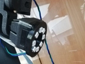 articulating raspberry pi camera mount cover 8led ring light ledring neopixel octoprint 3d print model - Mito3D
