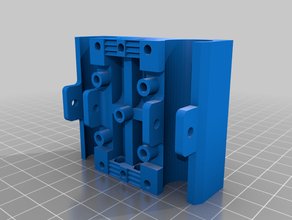 improved hypercube evolution x carriage 3d print model - Mito3D