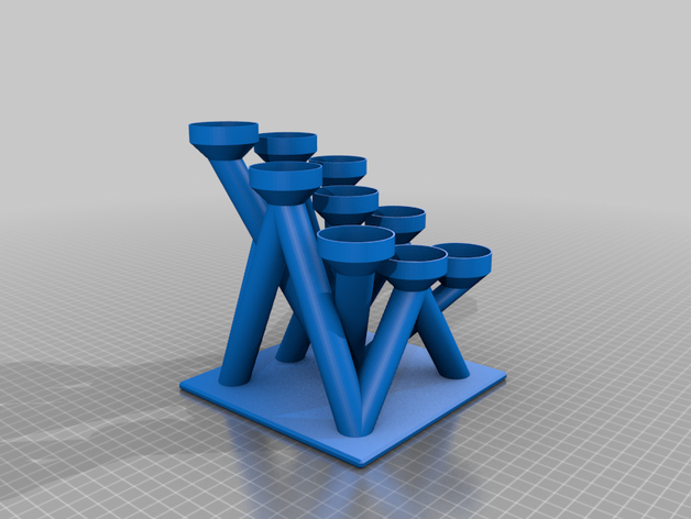 candélabres 9ea v 2 3D print model - Mito3D