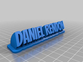 daniel customized 3d print model - Mito3D