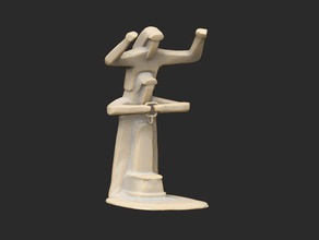 deidad de la estatua hermanos hijos cuento dos 3d print model - Mito3D