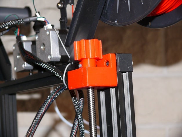z-rod knob geeetech a20m - Knopf die z-Achse 3D print model - Mito3D