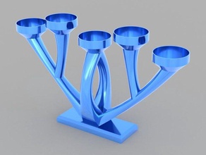 candelabra bio design 3d print model - Mito3D