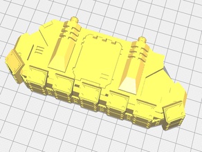 uzay jarhead rhinocerous dürtü dönüşüm kiti 3d print model - Mito3D