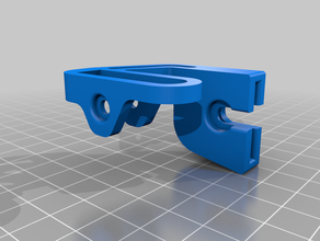 anet et4 extruder rolling filament guide 3d print model - Mito3D