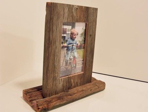 photo holder picture frame 10x15cm 3d print model - Mito3D