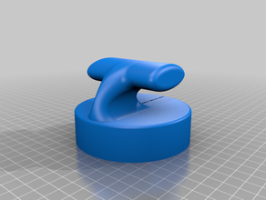 air hockey botão de pressão 3d print model - Mito3D
