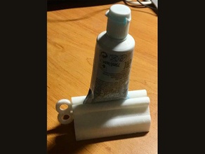 toothpaste squeezer dispenser holder toothbrush holder toothpaste roller toothpaste squeezer 3d print model - Mito3D