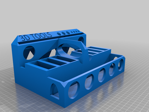 3d araç taşıma tepsisi araçlar alet kutusu aracı tepsi 3D print model - Mito3D