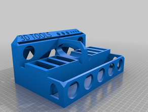 Herramienta 3d de llevar la bandeja Herramientas caja herramientas herramienta 3d print model - Mito3D