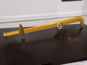 flash gordon de oro la espada flashgordon 3d print model - Mito3D