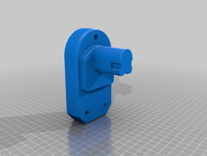 ryobi single holder flat brand nailer mount one 3d print model - Mito3D