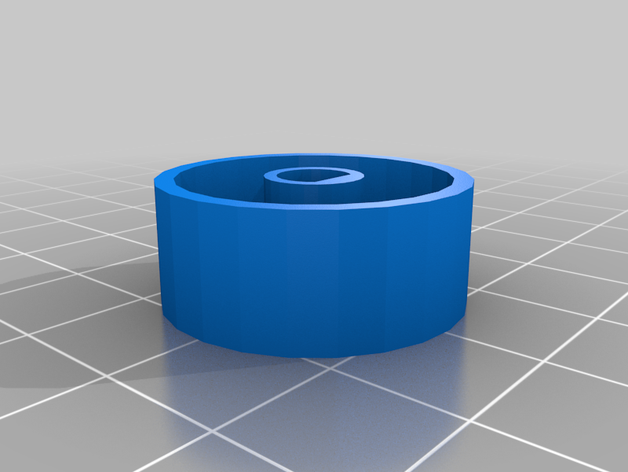 kenwood kdc-mp245 volume knob 3D print model - Mito3D