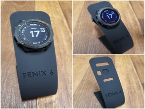 fenix 6x soporte de carga fenix6 fenix6x garmin 3d print model - Mito3D