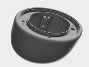 speaker enclosure led ring 25 mm ground zero gzct 25mm audio leds light loudspeaker rgb speakers box ws2812b 3d print model - Mito3D