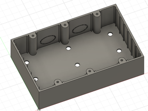outlet box 1 3 gang 3d print model - Mito3D