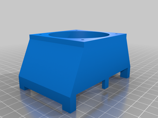 o descarregador da ventoinha 3D print model - Mito3D