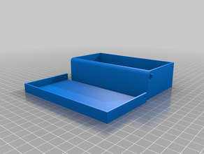my customized pill box organizer 3d print model - Mito3D