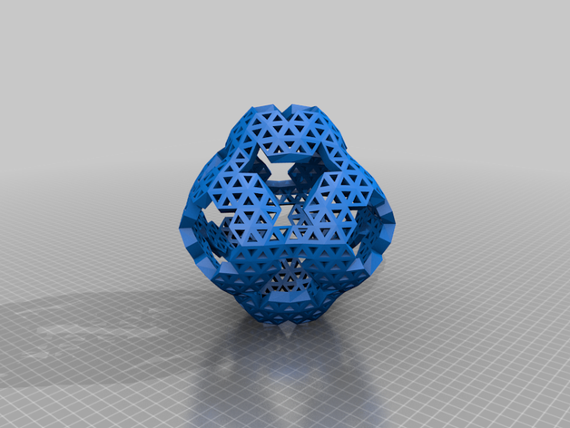 78 79 87 convexoctahedral11v 3 4 5 13 14 23 24 68 69 70 konveks kubbe jeodezik sekizyüzlü 3D print model - Mito3D